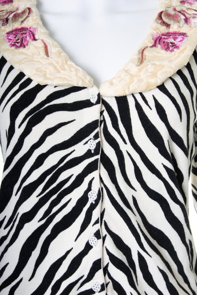 Blumarine Zebra Cardigan - irvrsbl