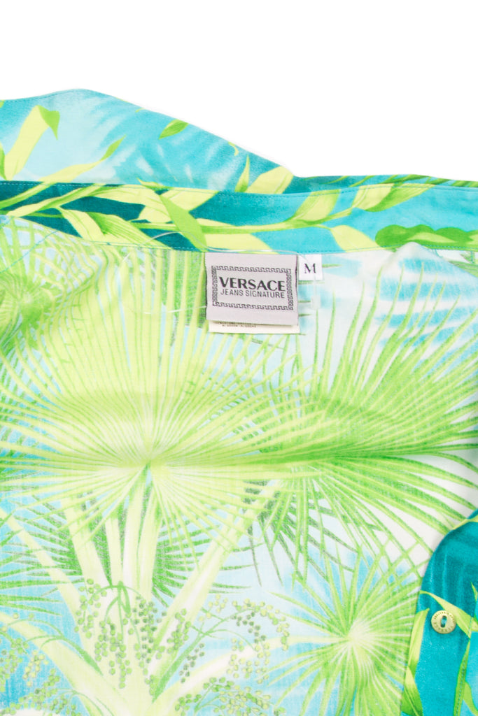 Versace Palm Tree Print Top - irvrsbl