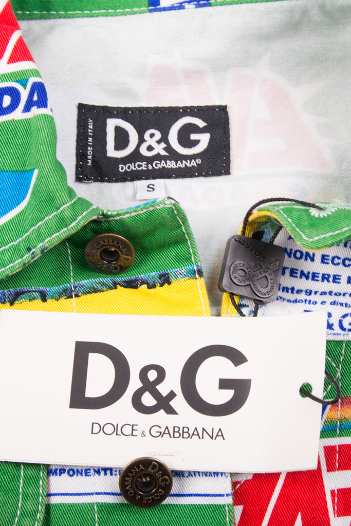 Dolce and Gabbana Laundry Powder Top - irvrsbl