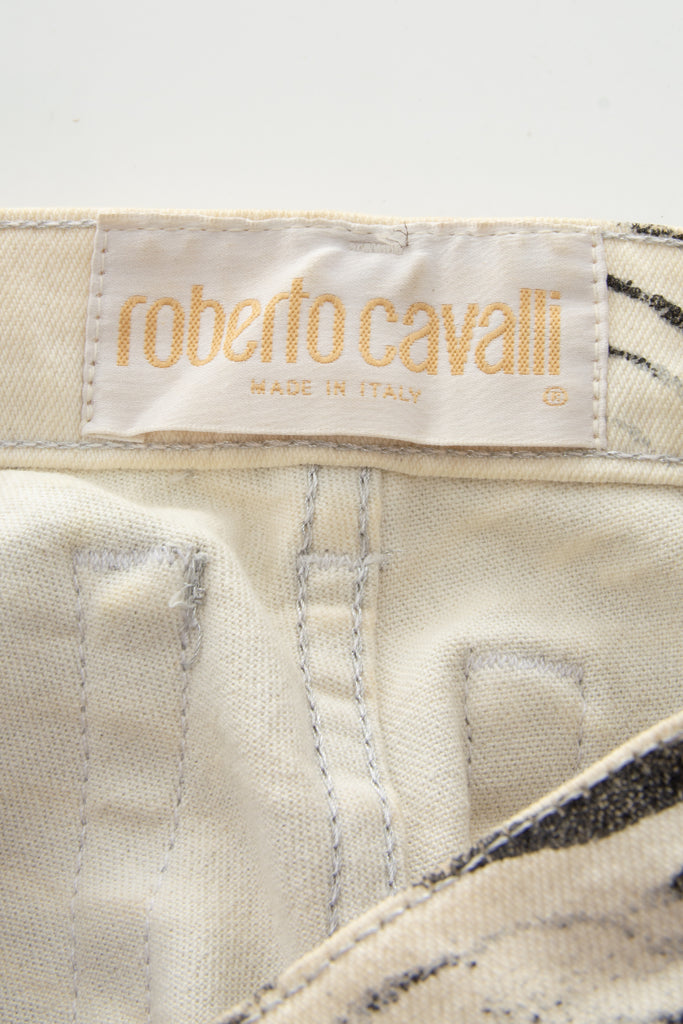Roberto Cavalli Beaded Zebra Pants - irvrsbl