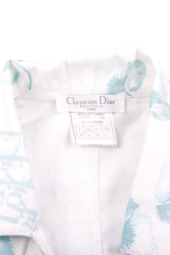 Christian Dior Cotton Monogram Print Jacket - irvrsbl