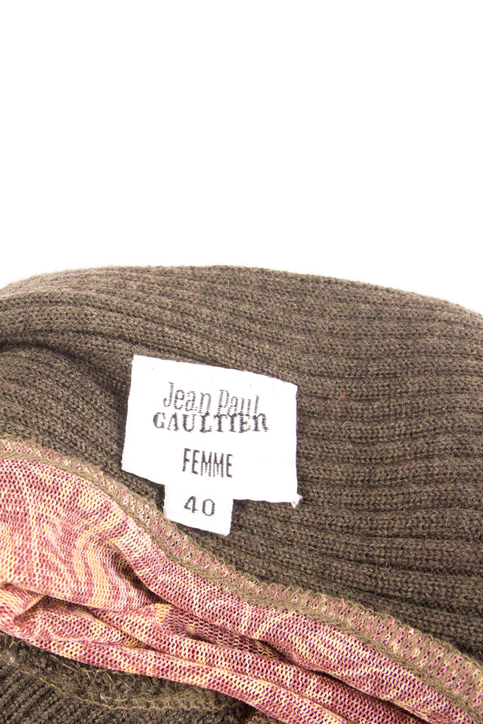 Jean Paul Gaultier Sheer Knit Dress - irvrsbl