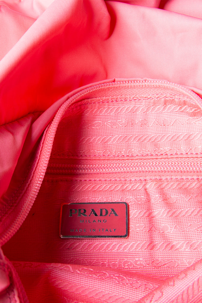 Prada Pink Nylon Satchel - irvrsbl