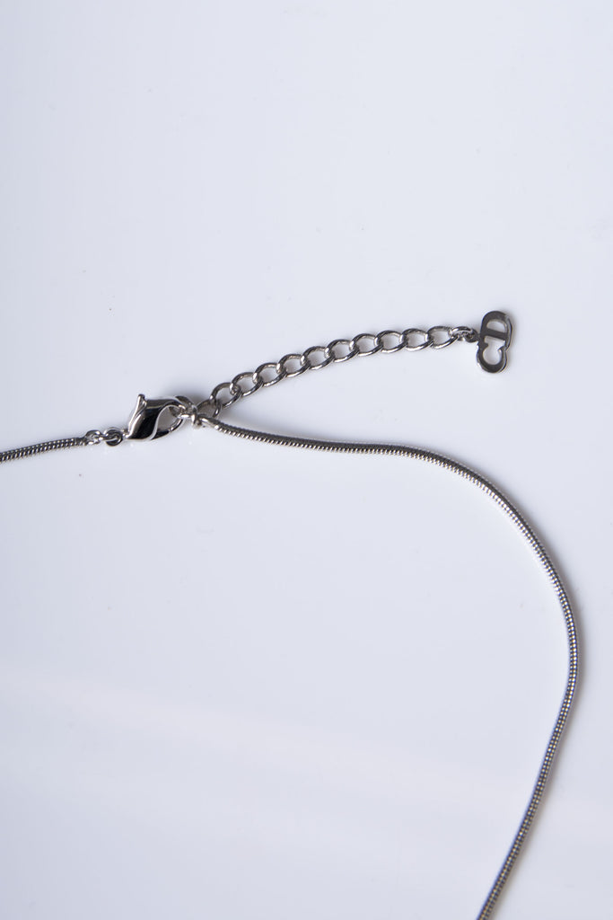 Christian Dior Crystal Heart Necklace - irvrsbl