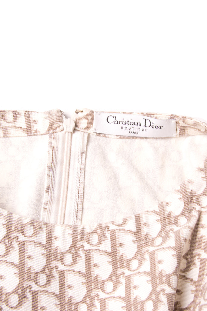 Christian Dior Monogram Print Shift Dress - irvrsbl