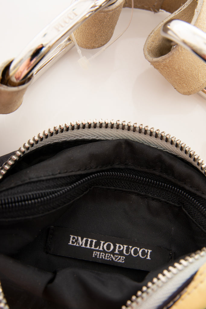 Emilio Pucci Satin and Suede Bag - irvrsbl