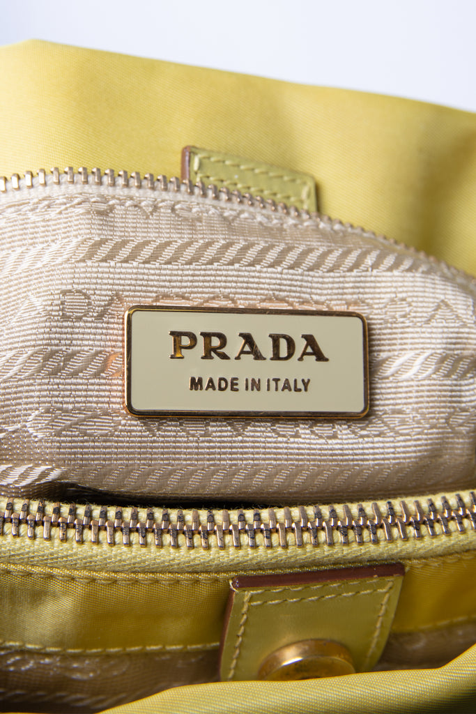 Prada Chartreuse Handbag - irvrsbl