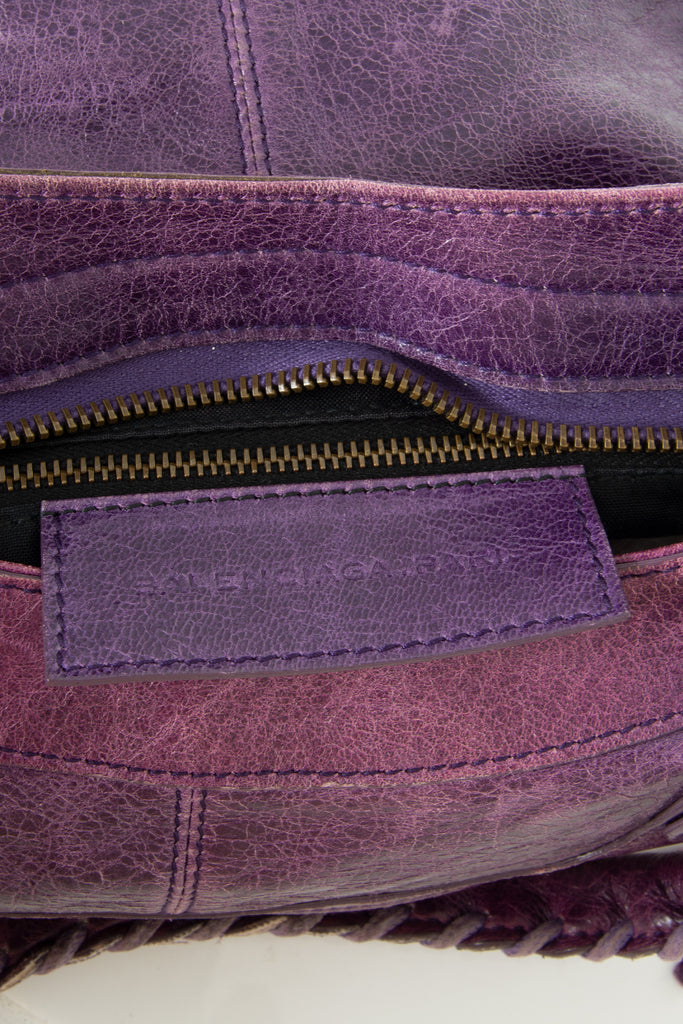BalenciagaMotorcycle Bag in Purple- irvrsbl
