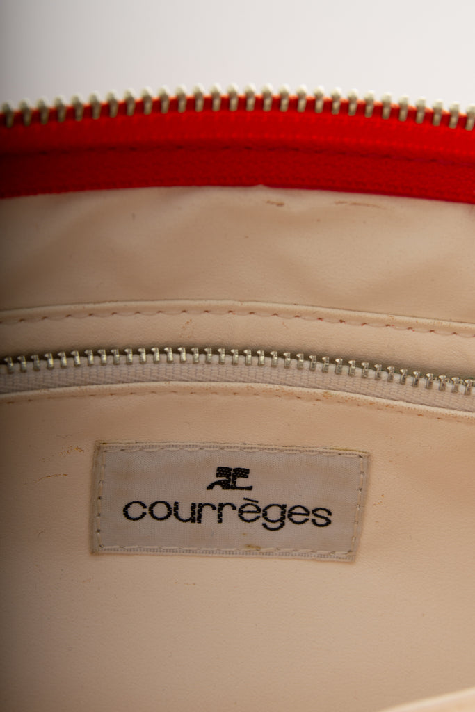 Courreges Patent Shoulder Bag - irvrsbl