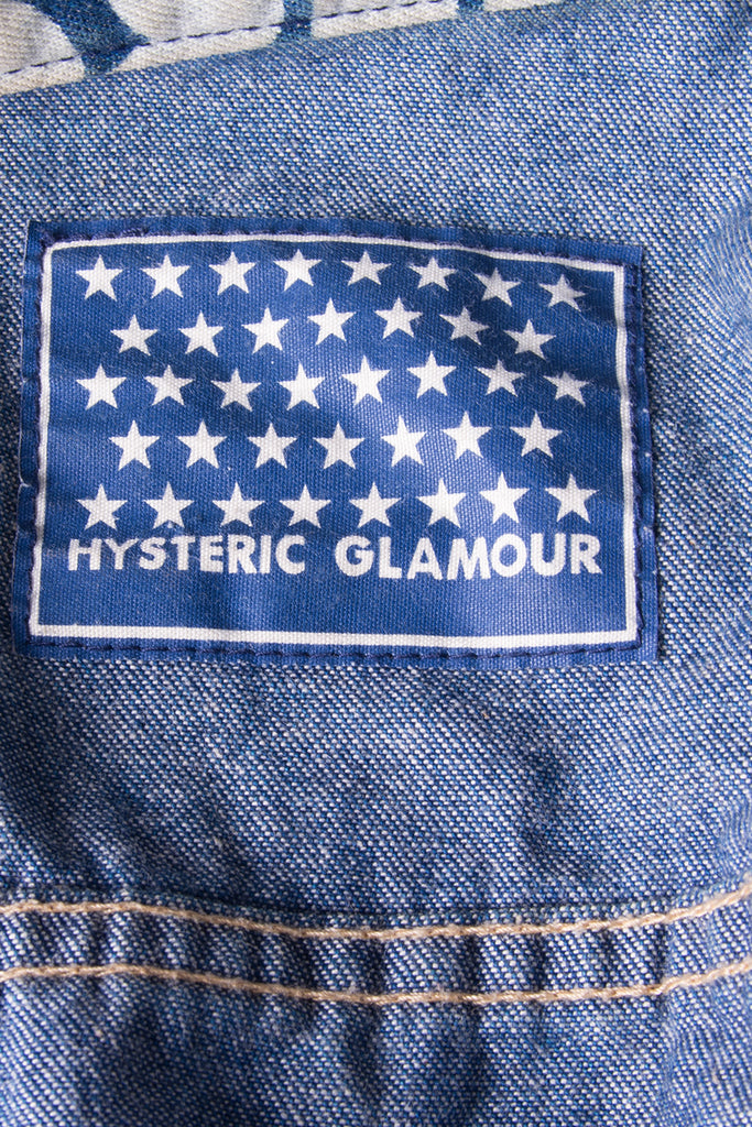 Hysteric Glamour Printed Denim Jacket - irvrsbl