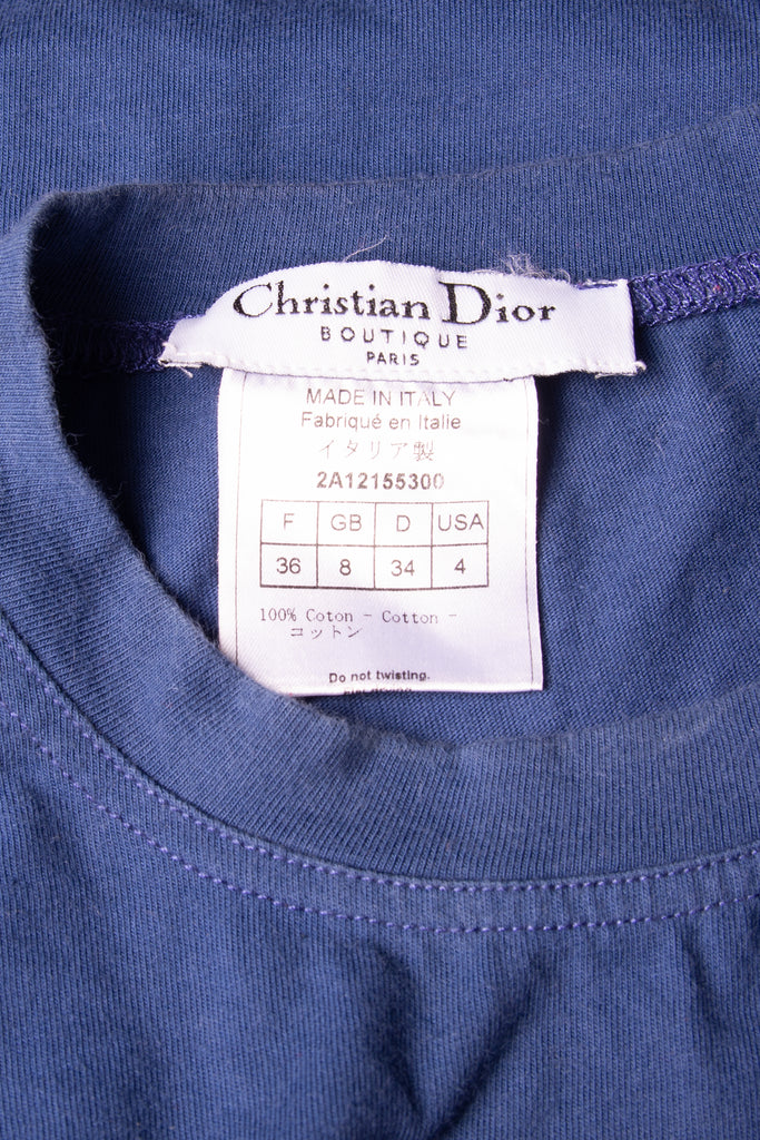 Christian Dior J'Adore Dior Tank Top in Blue - irvrsbl