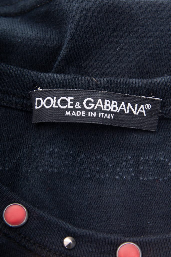 Dolce and GabbanaRodeo Rhinestone Top- irvrsbl