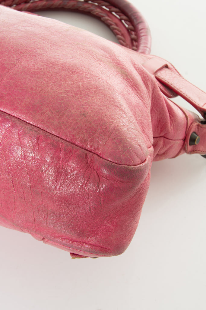 Balenciaga Motorcycle Bag in Pink - irvrsbl