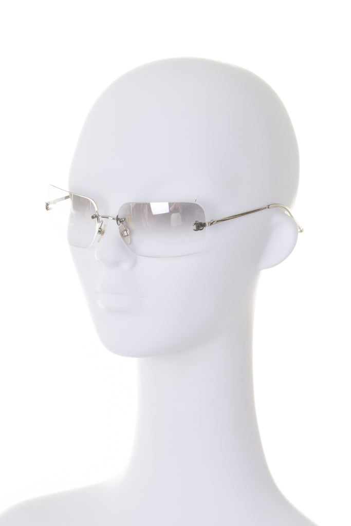 ChanelY2K Clear Sunglasses- irvrsbl
