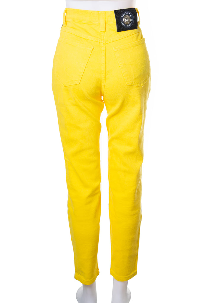 Versace Yellow Medusa Jeans - irvrsbl