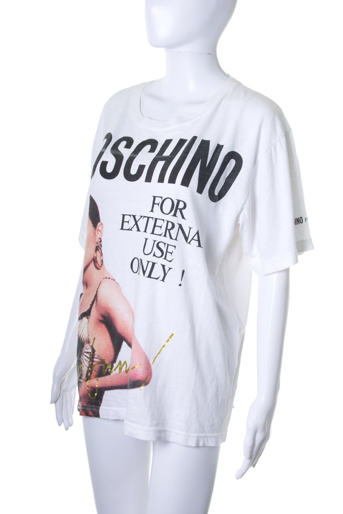 Moschino For External Use Only Tshirt - irvrsbl