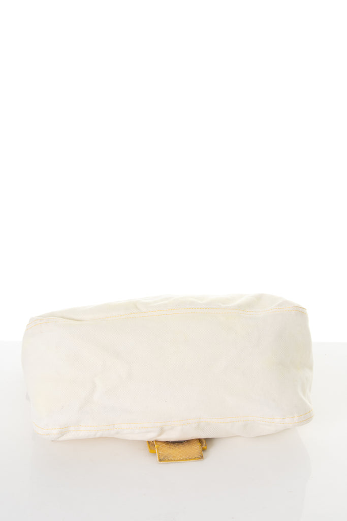 Fendi White Baguette - irvrsbl