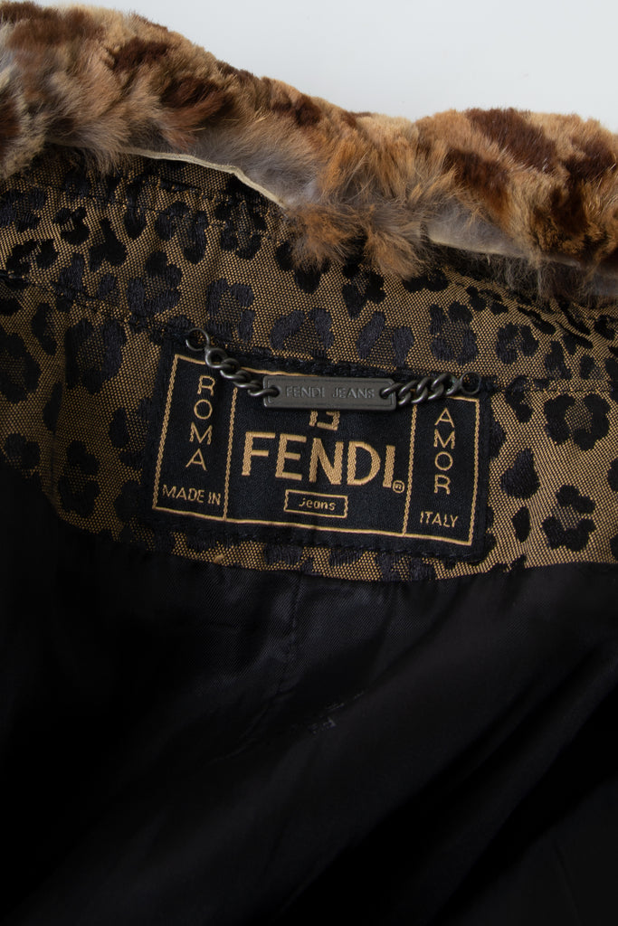 Fendi Animal Print Coat - irvrsbl