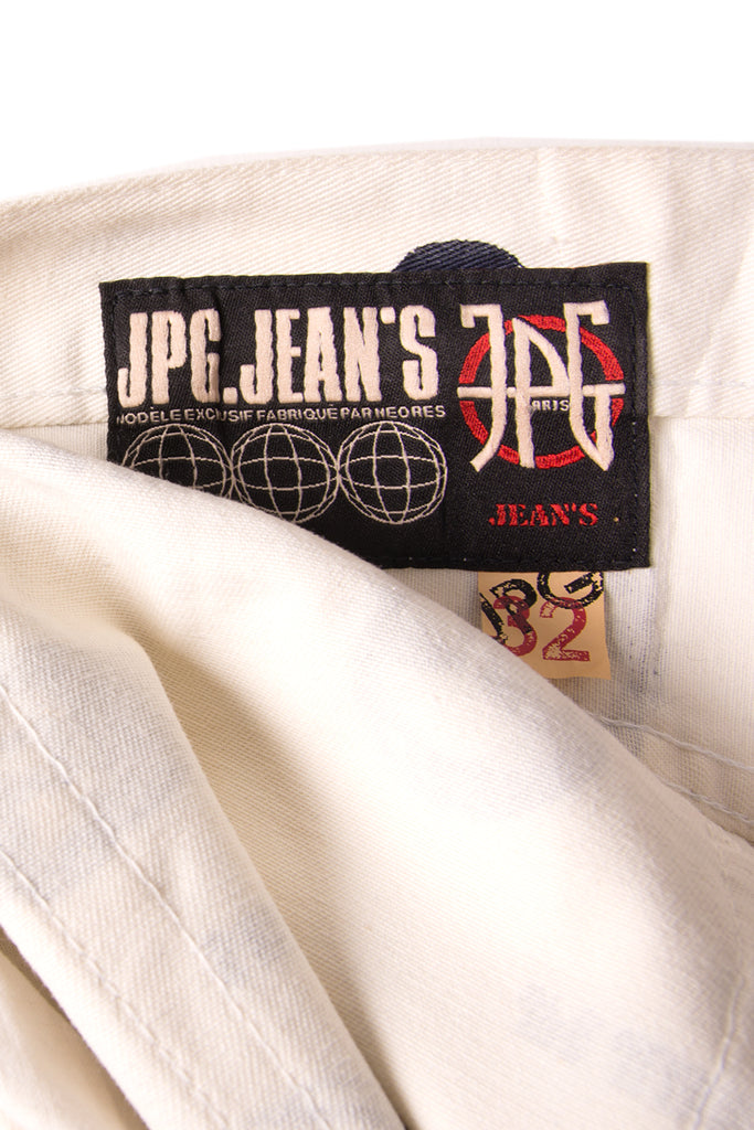 Jean Paul Gaultier Face Printed Jeans - irvrsbl