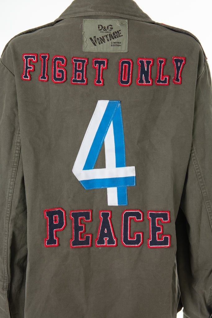 Dolce and Gabbana Peace Jacket - irvrsbl