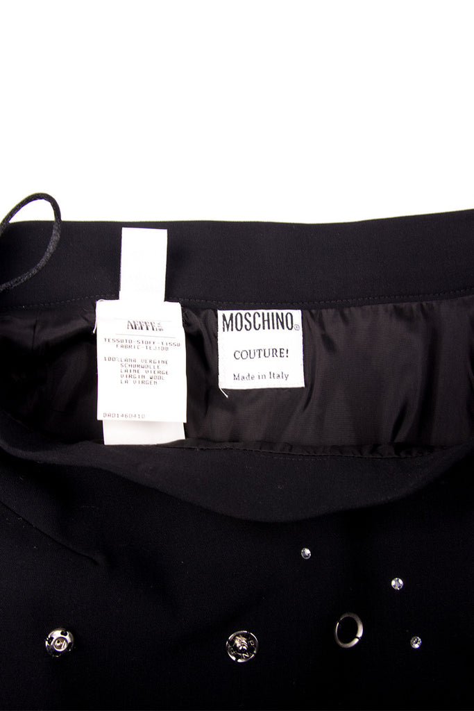 Moschino Safety Pin Skirt - irvrsbl