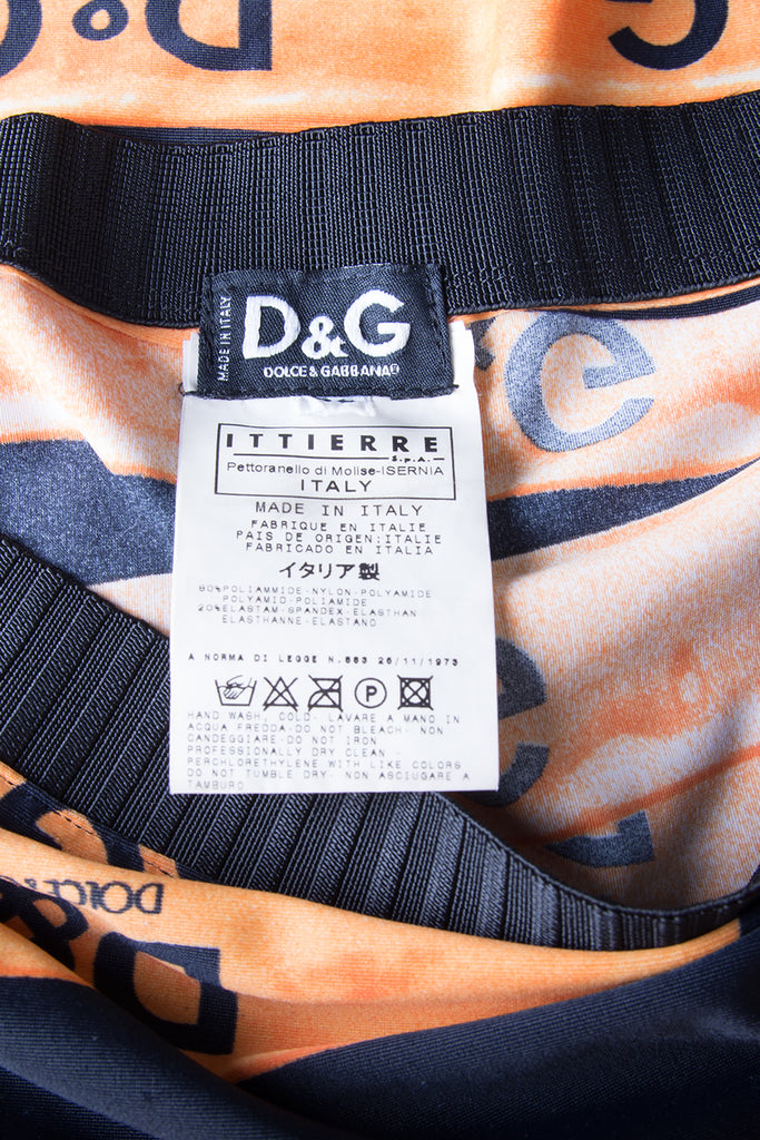 Dolce and Gabbana Tape Printed Skirt - irvrsbl