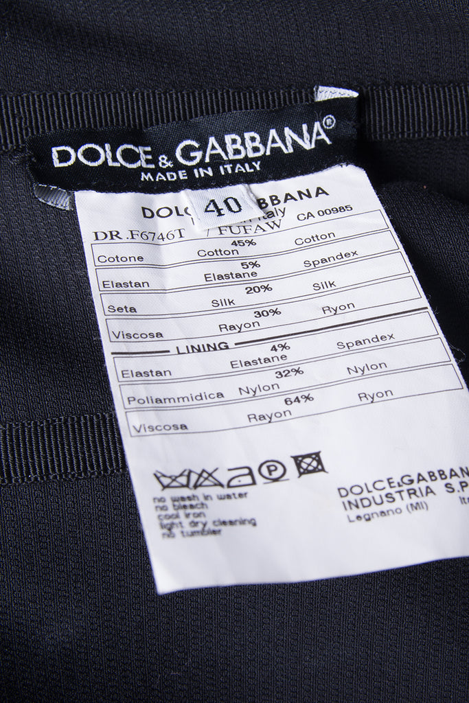 Dolce and Gabbana Corset Dress - irvrsbl