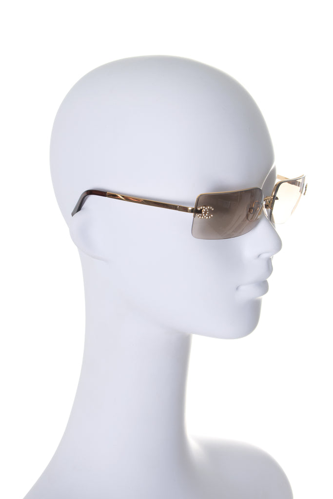 Chanel Crystal CC Sunglasses - irvrsbl