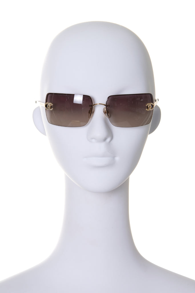 Chanel Swarovski Sunglasses - irvrsbl