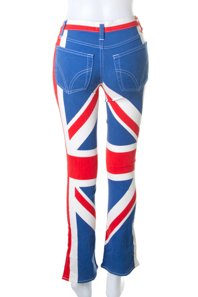 Dolce and Gabbana Union Jack Jeans - irvrsbl