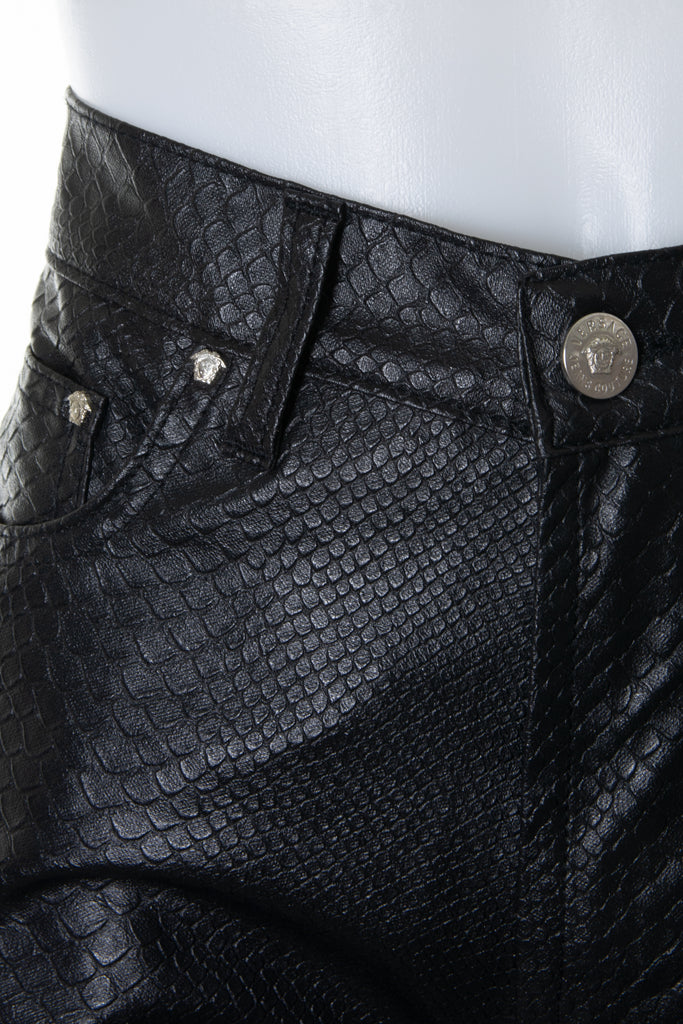 Versace Snakeskin Pants - irvrsbl