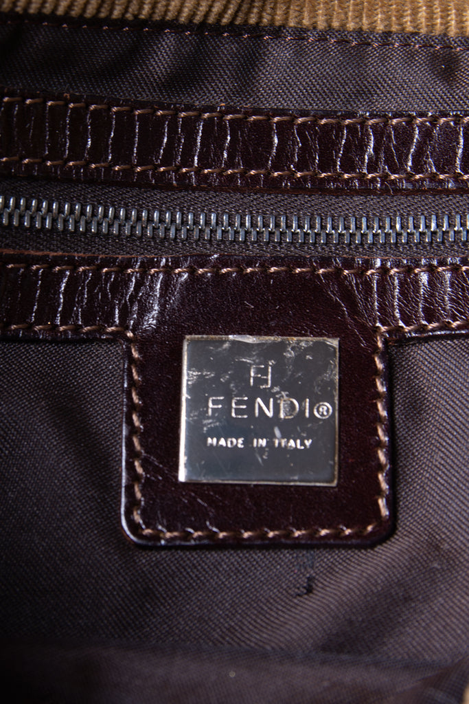 Fendi Corduroy Handbag - irvrsbl