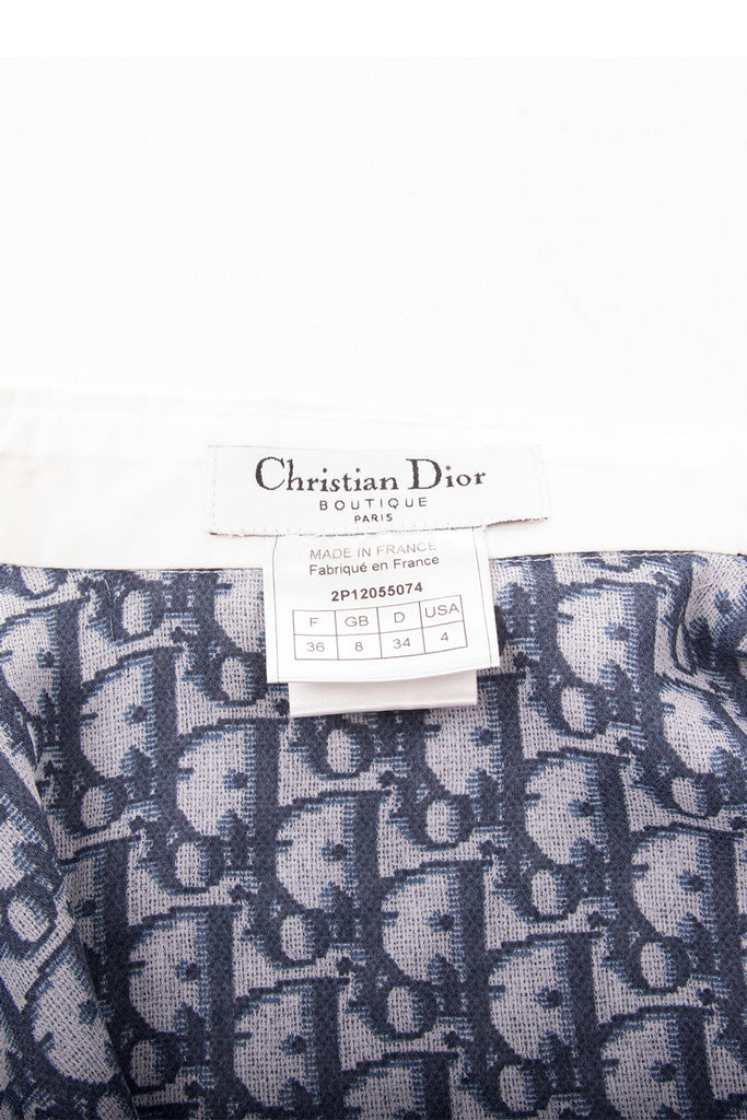 Christian Dior Monogram Print Sheer Shirt - irvrsbl