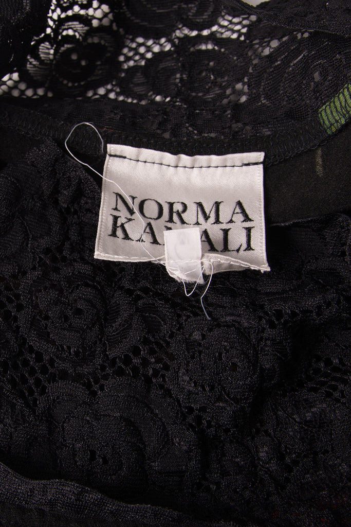 Norma Kamali Rose Print Dress - irvrsbl