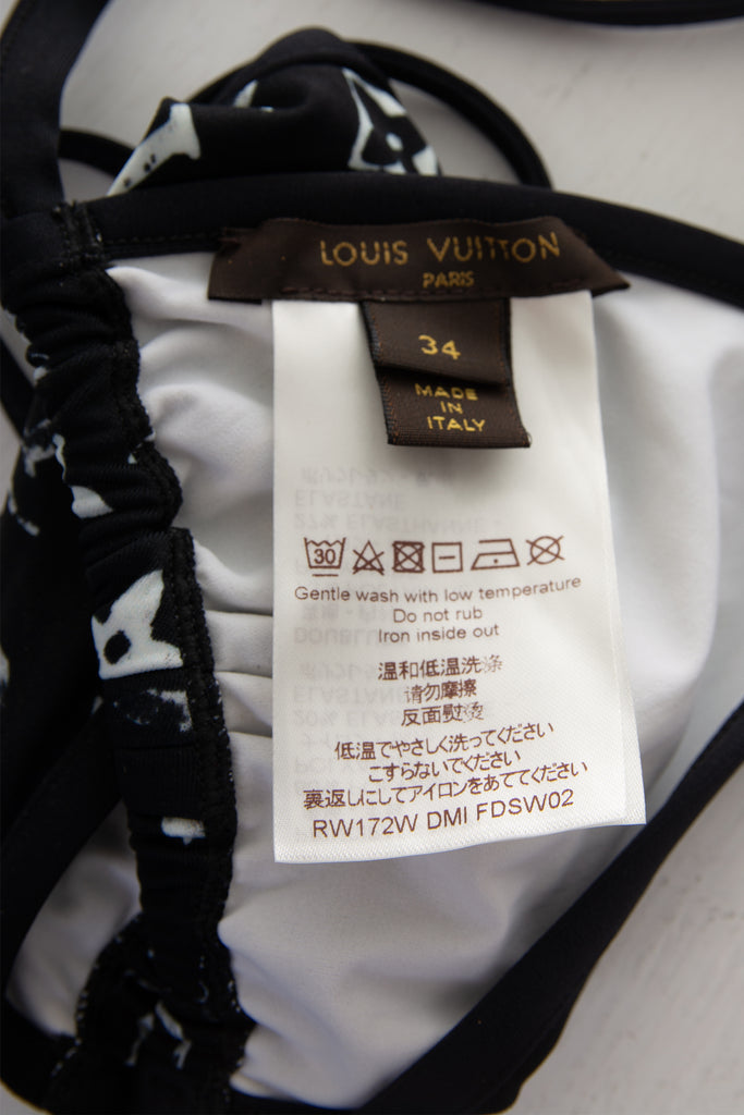 Louis Vuitton Monogram Print Bikini Top - irvrsbl