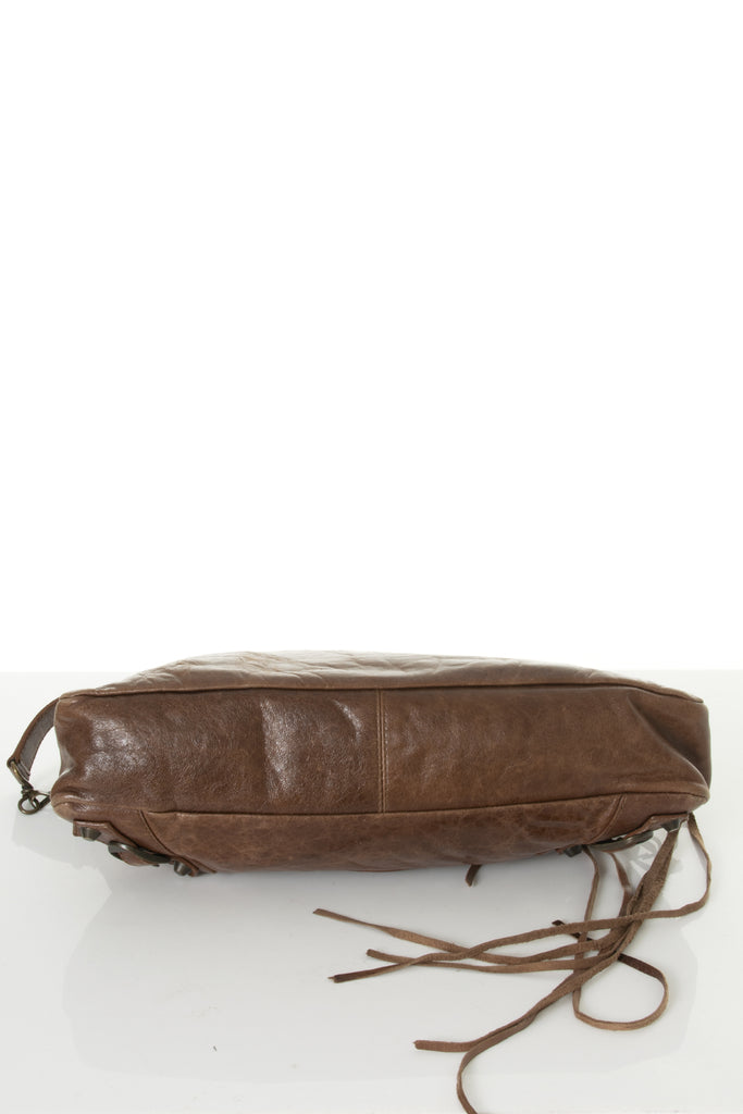 BalenciagaMotorcycle Bag in Brown- irvrsbl
