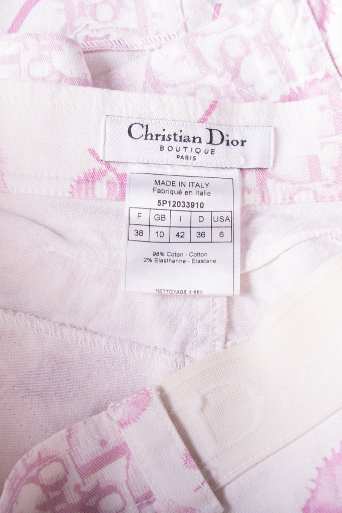 Christian Dior Monogram Printed Skirt - irvrsbl