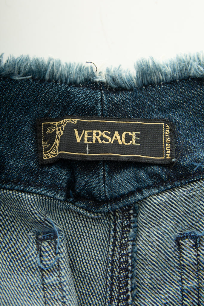 Versace Sawn Off Jeans - irvrsbl