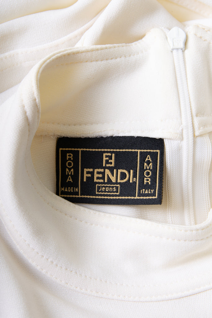 Fendi Clear Logo Dress - irvrsbl