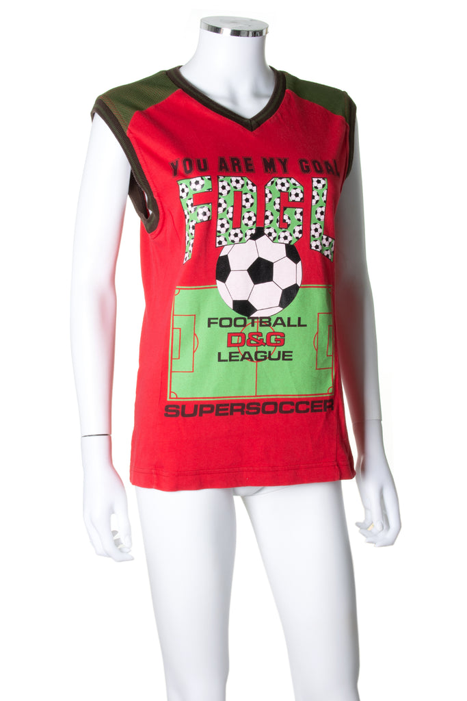 Dolce and Gabbana You Are My Goal Top - irvrsbl