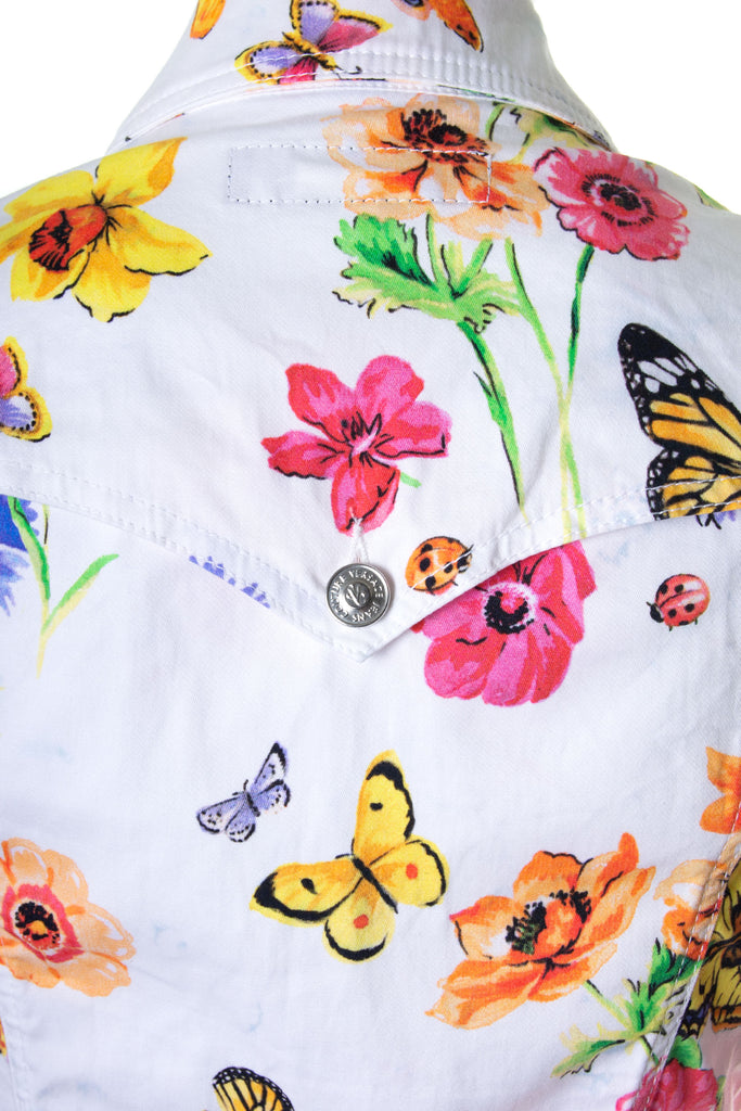 Versace Butterfly Print Jacket - irvrsbl