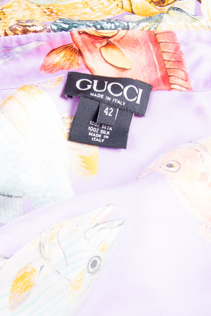 Gucci Silk Shirt as worn by Christy Turlington - irvrsbl