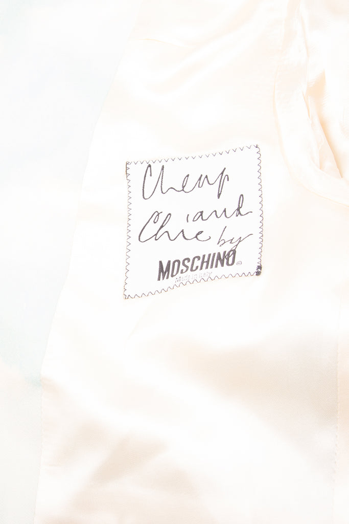 Moschino Cheap and Chic Cloud Print Blazer - irvrsbl