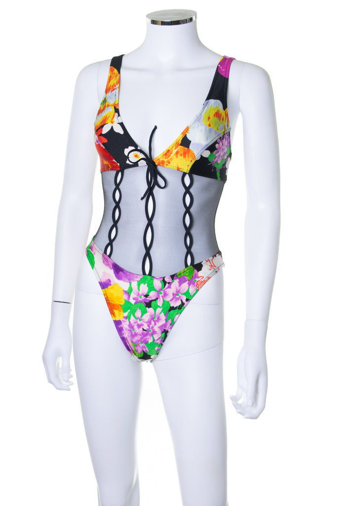 Versace Sheer Swimsuit - irvrsbl