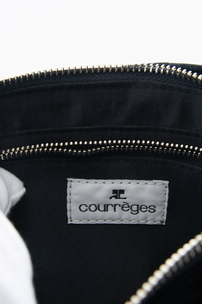 Courreges Velour Quilted Bag - irvrsbl