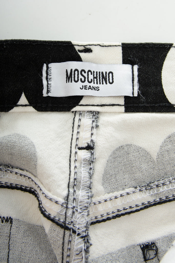 Moschino Two Tone Heart Pants - irvrsbl