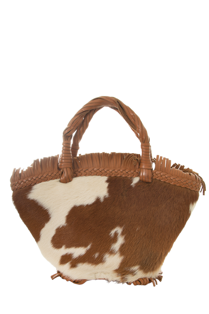 Jean Paul Gaultier Cow Hide Bucket Bag - irvrsbl