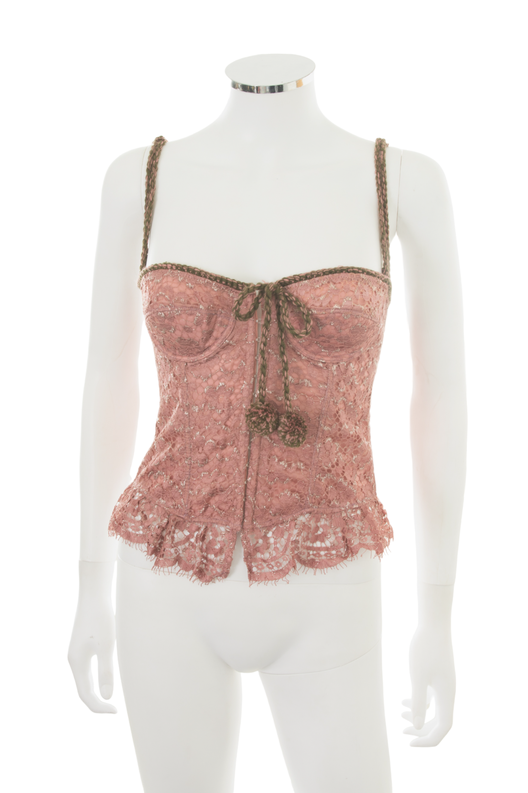 Moschino Lace Corset Top