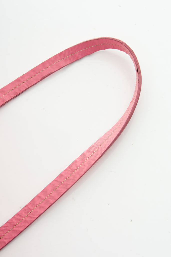 Prada Trompe L'Oeil Tweed Print Pink Nylon Bag - irvrsbl