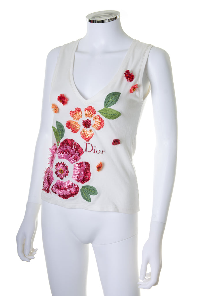 Christian Dior Floral Top - irvrsbl